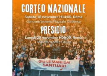 E' il secondo corteo nazionale a protezione degli animali