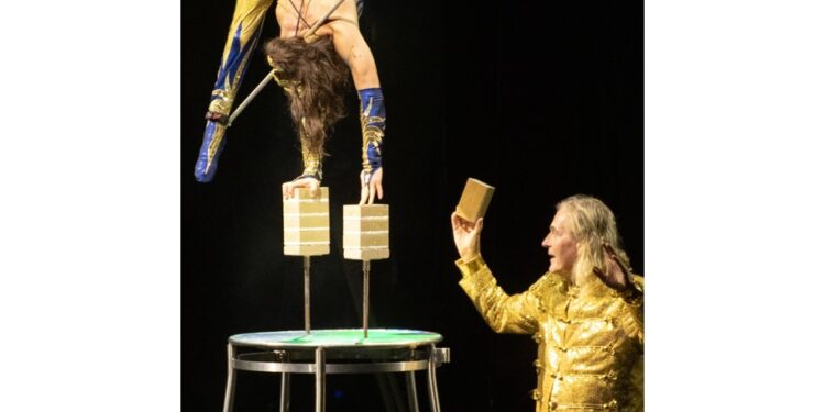 Straordinario numero atleta 'verticalista' al Gravity Circus