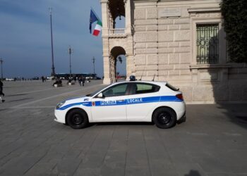 Operazione della polizia locale di Trieste