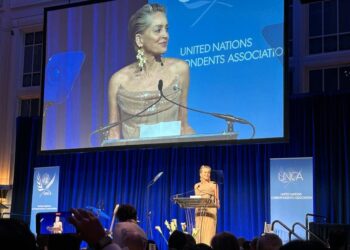 Guterres premia Sharon Stone