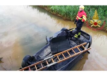 L'incidente stradale a Bientina