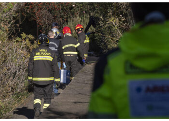 E' stato rinvenuto ieri sera dai Vigili del fuoco