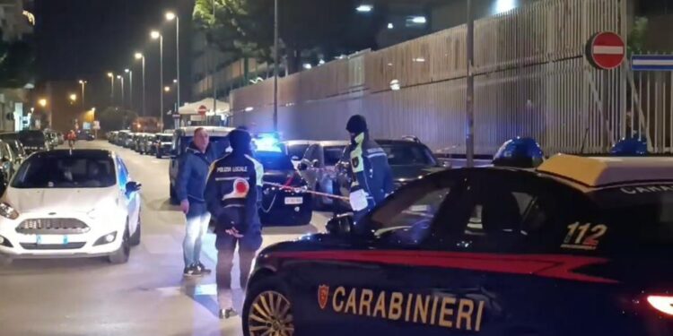 È accaduto stasera in via Storelli