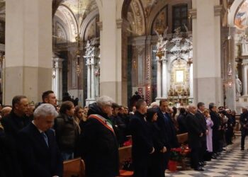 Messa di commemorazione. Presente anche Pisani