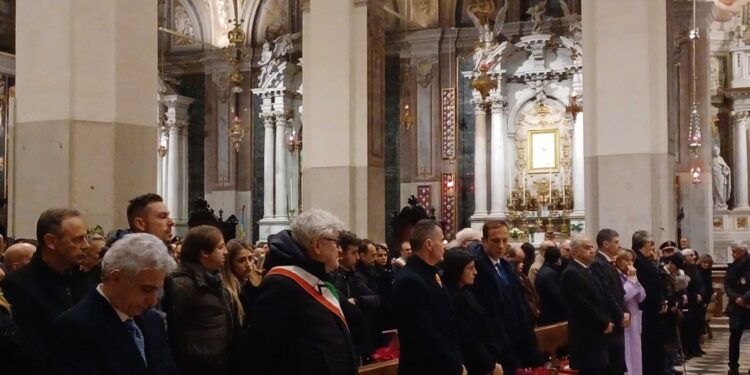 Messa di commemorazione. Presente anche Pisani