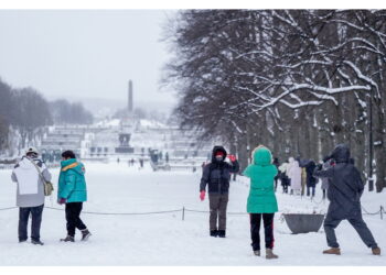 Nell'ambito di un'ondata di freddo polare in Scandinavia