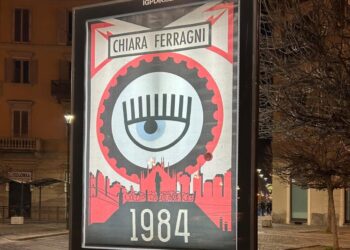 C'è il Grande Fratello di Orwell nei nuovi manifesti a Torino