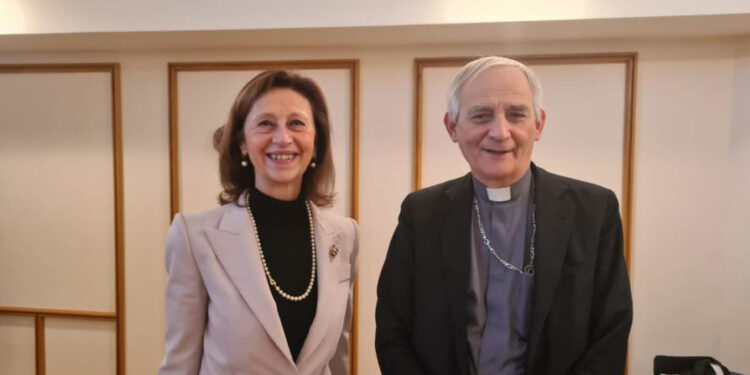 A Roma nella sede della Conferenza Episcopale Italiana