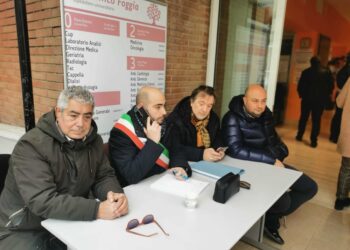 A Lucera protesta contro il declino del presidio ospedaliero