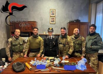 Droga carabinieri Cantù