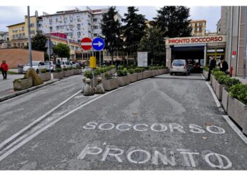 Al pronto soccorso dell'ospedale pediatrico Santobono di Napoli