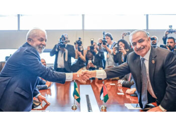 Premier palestinese Shtayyeh ha incontrato Lula in Etiopia