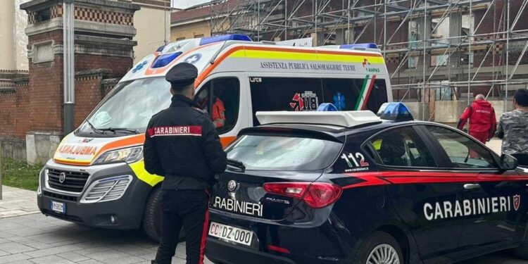 L'infortunio sul lavoro in un cantiere a Salsomaggiore Terme