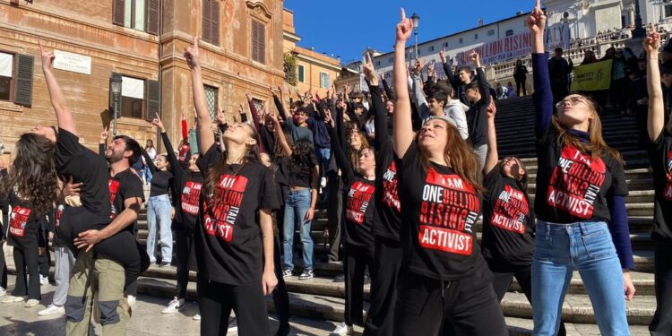 Flash mob di One Billion Rising