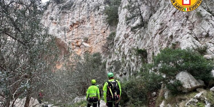 Incidente durante un trekking nel territorio di Dorgali