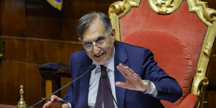 Lo dice in Aula al Senato il presidente rispondendo a Iv