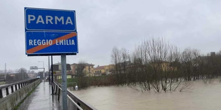 Il fiume ha raggiunto il livello di 11 metri