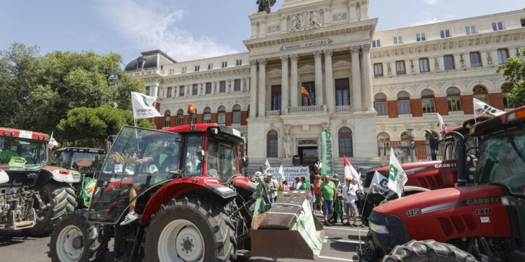 In centinaia protestano alle porte del ministero Agricoltura