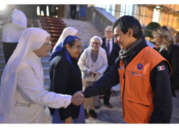 Oggi in visita all'ospedale italiano con l'ambasciatore Quaroni