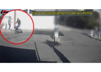 Registrato da sistema videosorveglianza di stazione di servizio