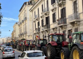 Traffico in tilt e agricoltori danno arance agli automobilisti