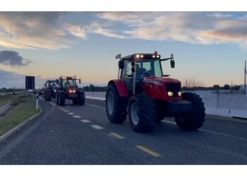 Almeno 70 i mezzi agricoli partiti dal capoluogo messapico