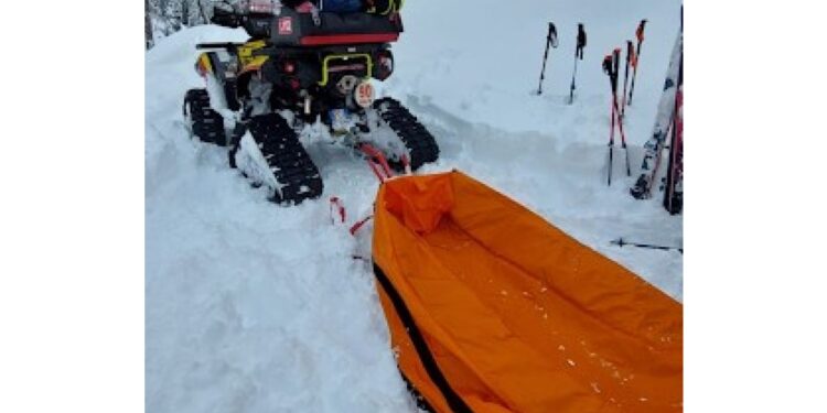 Distacco durante un fuoripista sopra San Martino di Castrozza