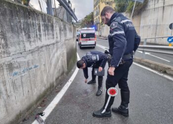 A Sanremo. Era con la sorella poco prima delle 8 del mattino