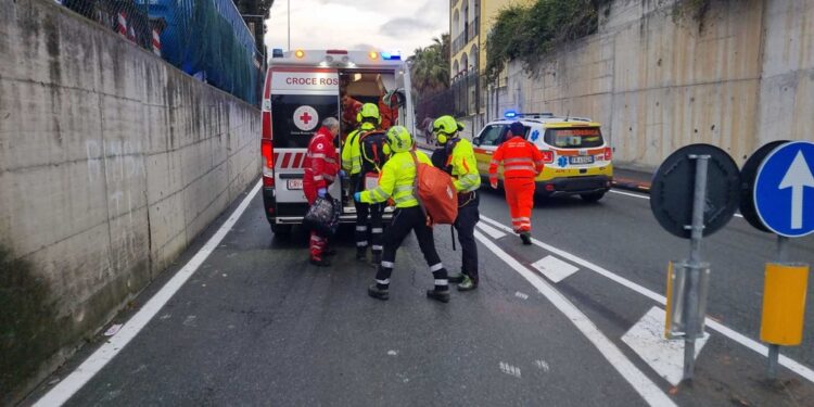 Dopo l'incidente consegna merce. "Non mi sono accorto di nulla"