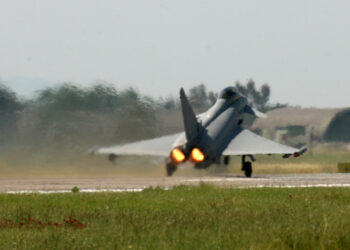 Eurofighter in volo dopo l'allerta ieri e oggi