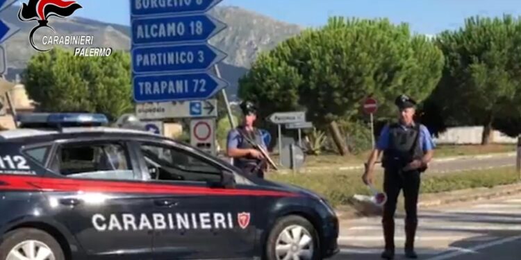 Operazione dei carabinieri ad Alcamo