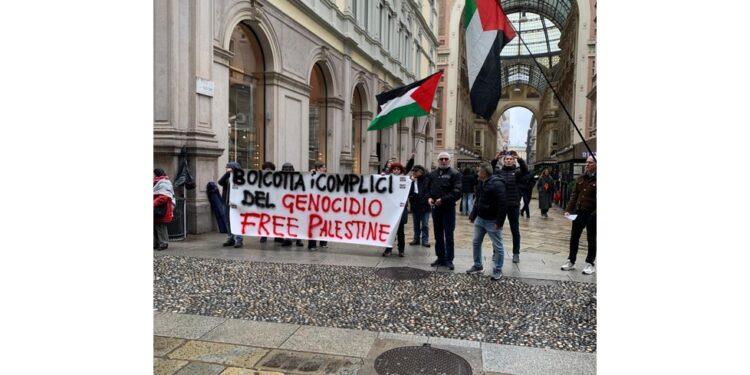 Manifestazione - la 22/ma - da San Babila a piazza Risorgimento