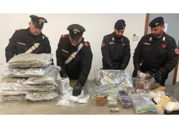 Carabinieri sequestrano 25 chili di stupefacenti