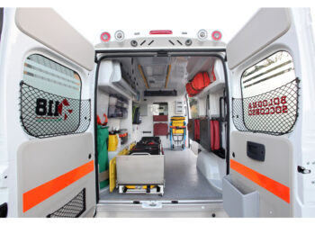 Condotta in eliambulanza all'Ospedale Maggiore di Parma