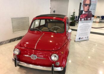 Immatricolata nel 1962 è esposta al Museo dell'auto di Torino