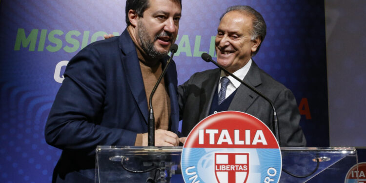 Composto dal segretario centrista e da Nino Minardo della Lega