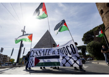 Manifestazione in centro