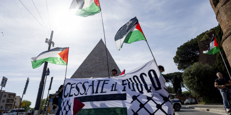 Manifestazione in centro