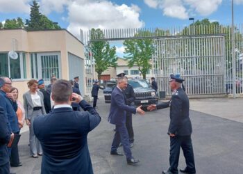 Incontro durante la visita del ministro Nordio in carcere