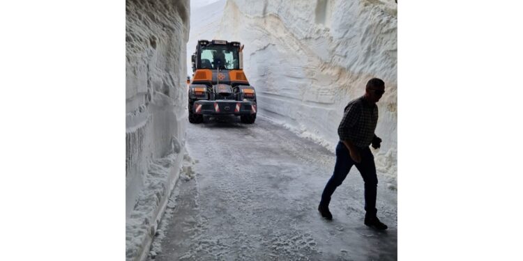 Proseguono i lavori per riaprire la strada panoramica a giugno