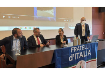 Esponente FdI a Cagliari per campagna elettorale europee