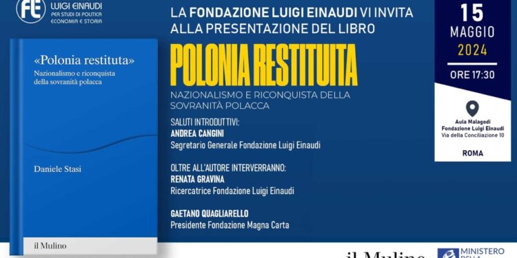 A Roma dibattito docenti su saggio 'Polonia restituta' di Stasi