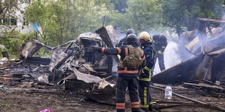 Gruppi di fanteria russa entrati a Vovchansk