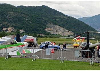 All'aeroporto dei Parchi di Preturo