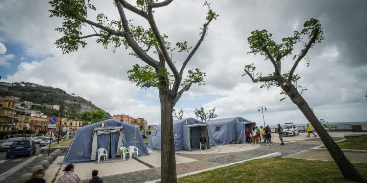 Avvertita in diversi quartieri di Napoli