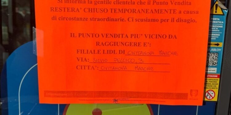 Danni a Lidl di P.S.Elpidio. Evacuata donna allettata dalla casa