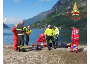 Usciti di strada in Valtellina vicino alla dica di Sernio