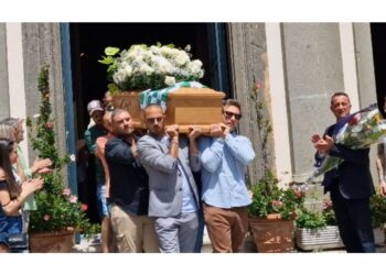 A Bassano Romano il funerale di Giorgio Calcagni