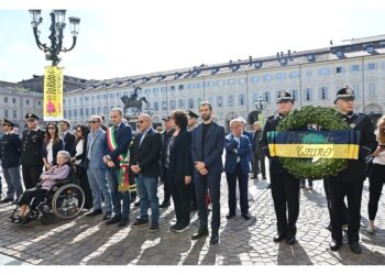 Presenti le istituzioni e i familiari di una delle vittime