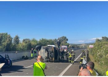 Incidente stradale nell'Oristanese